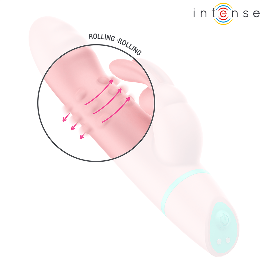 INTENSE - STIMULATEUR ALVIN RABBIT ET VIBRATEUR À ROULEMENT + OSCILLANT – Image 5