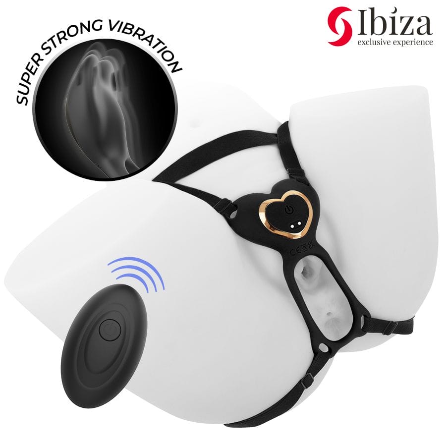 IBIZA - VIBRATEUR COUPLE EN FORME DE CŒUR AVEC TÉLÉCOMMANDE – Image 4